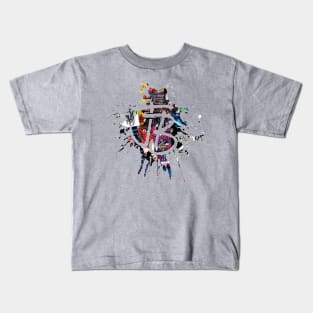 JBauerart Pile of Art Kids T-Shirt